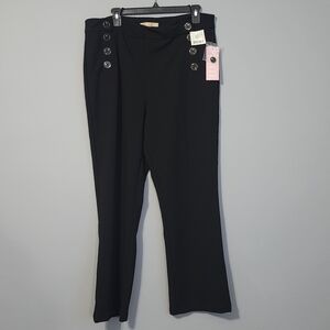 Nwt Petite Elegant Black Women's Trousers